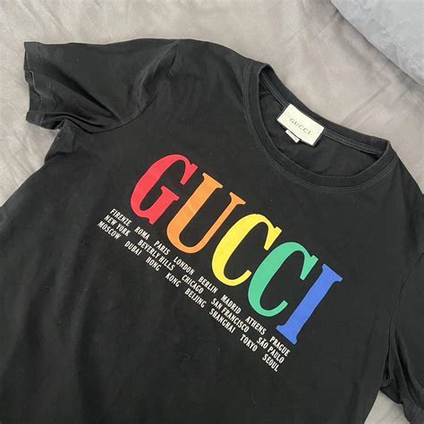 Gucci Rainbow Cities Short Sleeve T